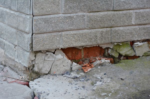 Foundation Settlement Repair in Lexington